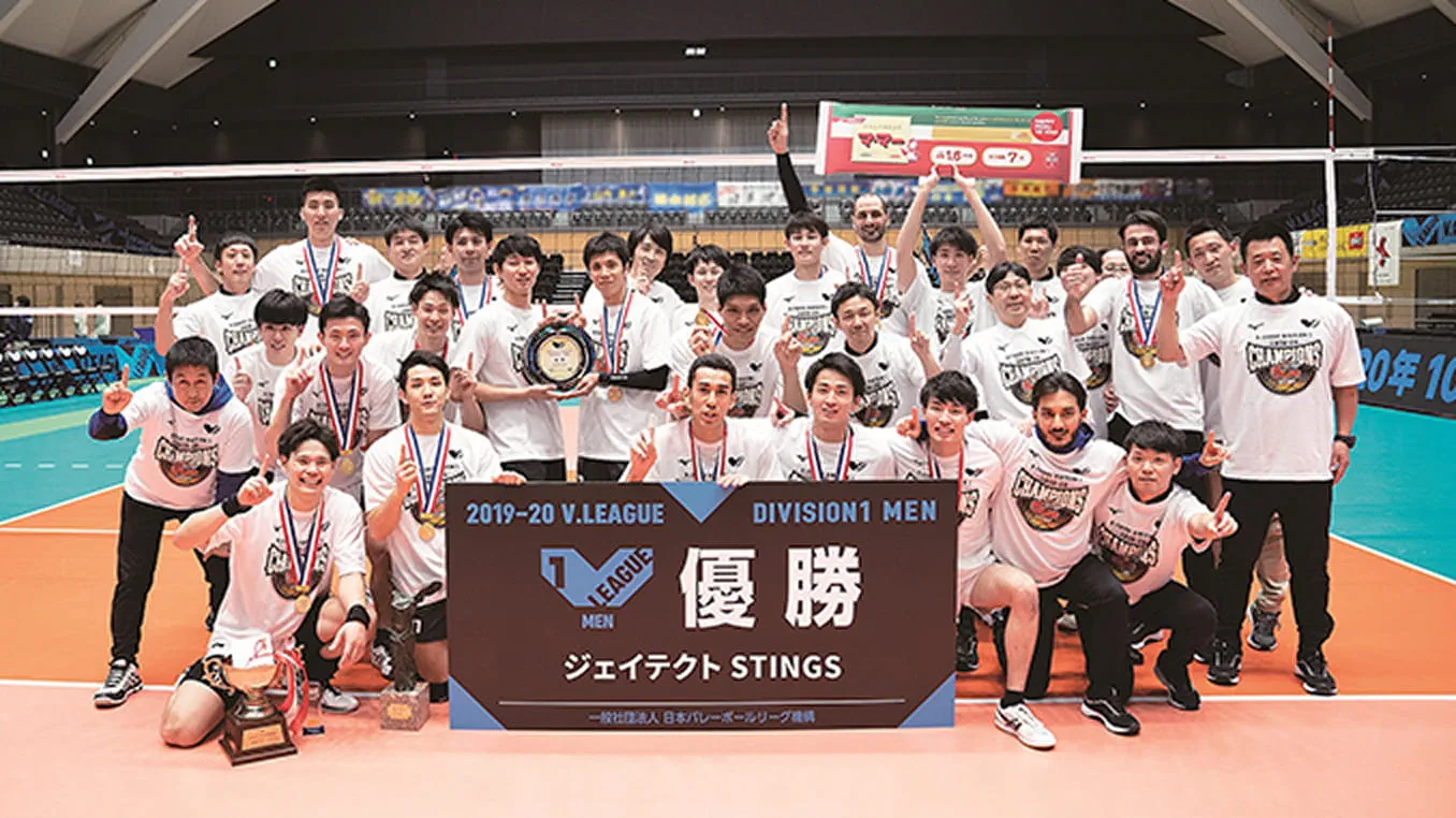 2019-20 V.LEAGUE DIVISION1 MEN 優勝(初)