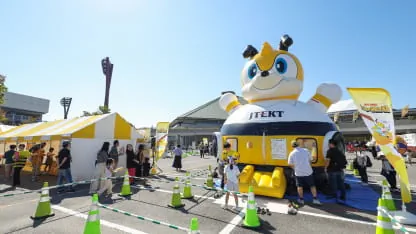 スティンビーランド・グルメエリアオープンイベントの様子