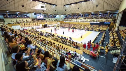 試合開始の様子